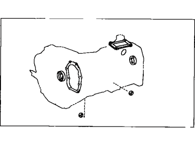 Toyota 04331-35271 Gasket Kit, Manual Transmission Overhaul, Passenger Side