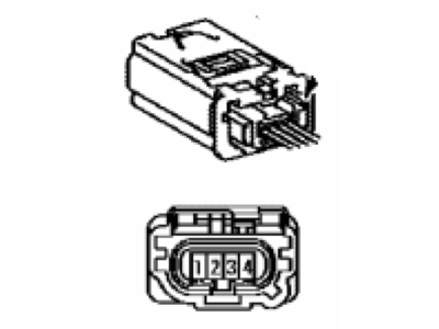 Scion 90980-12699 Housing, Connector F