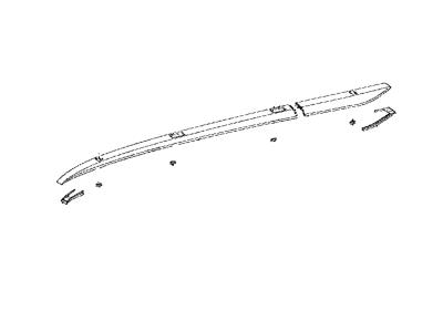 Toyota 63460-0E160 Rack Assy,  Roof,  RH