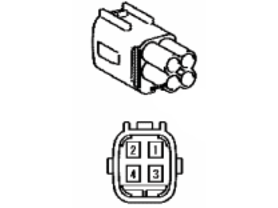 Toyota 90980-10868 Housing, Connector M