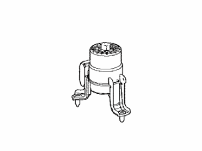 Toyota 12361-25090 Insulator,  Engine Mounting,  Front(For Transverse Engine)