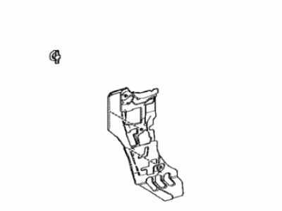 Toyota 55241-42010 Silencer,  Front Panel Side,  No.1 RH