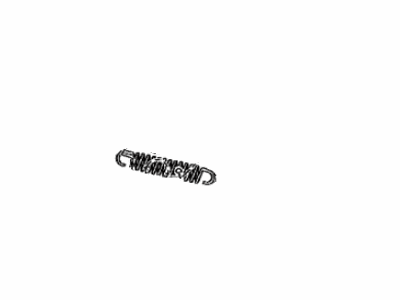 Toyota 90506-16080 Spring,  Tension(For Hood Lock)