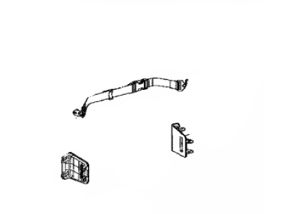 Toyota 71708-08070-C1 Strap Sub-Assembly, Seat