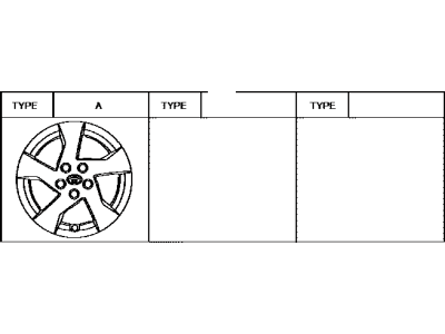 Toyota 42602-47070 Cap,  Wheel