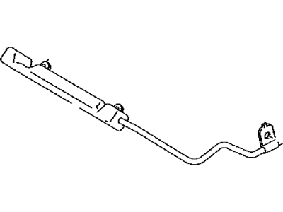 Toyota 23814-37060 Pipe Sub-Assy,  Fuel Delivery