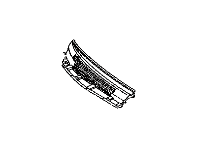 Toyota 55708-52160 Louver Sub-Assembly, Cowl Top Ventilator