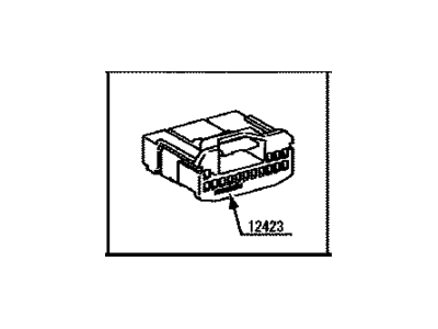 Scion 90980-12423 Housing, Connector F