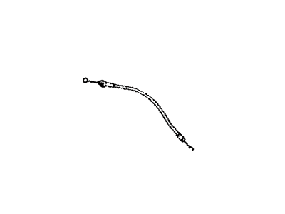 Toyota 69770-48050 Cable Assembly, Rear Door