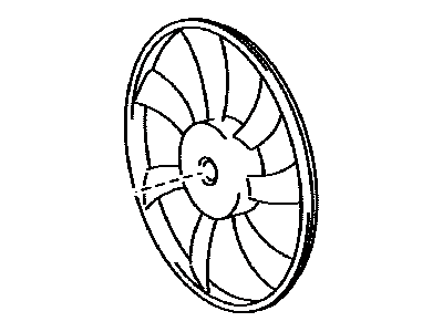 Toyota 16361-75020 Fan