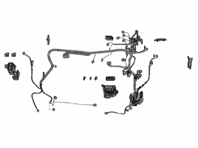 Toyota 82111-52N92 Wire, Engine Room Main