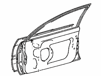 Toyota 67001-1A530 Panel Sub-Assy, Front Door, RH