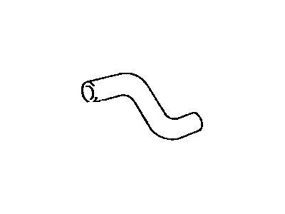 Toyota 16571-02040 Hose,  Radiator,  Inlet