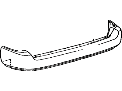 Toyota 52159-1A908 Cover,  Rear Bumper