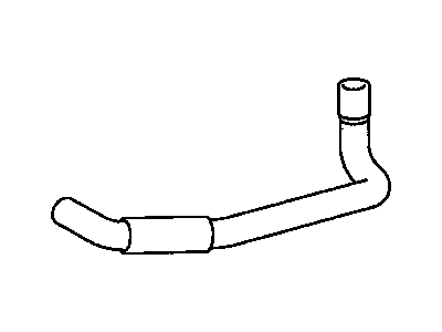 Toyota 87245-1A570 Hose,  Heater Water,  Inlet A