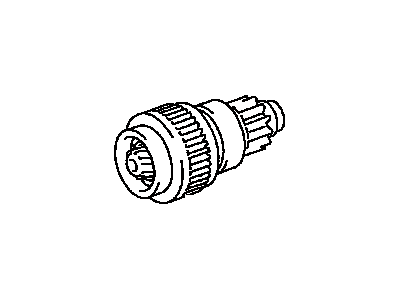 Toyota 28011-01020 Clutch Sub-Assy, Starter