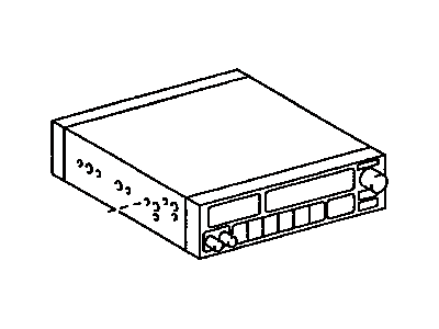 Toyota 86120-33080 Receiver Assembly, Radio