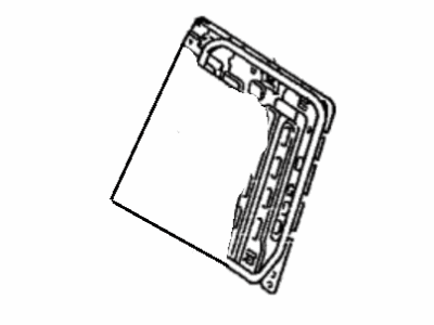 Toyota 71017-12410 Frame Sub-Assy, Rear Seat Back, RH