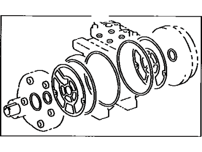 Toyota 88335-2B010 Gasket Kit, Overhaul