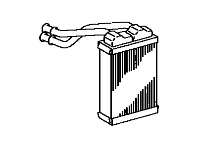 Toyota 87107-02041 Unit Sub-Assy,  Heater Radiator