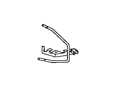 Toyota 77204-12020 Tube Sub-Assy,  Fuel Pump Return