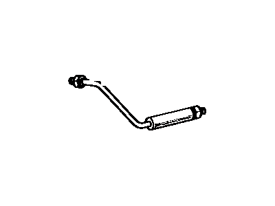 Toyota 88716-1A210 Pipe,  Cooler Refrigerant Liquid,  E