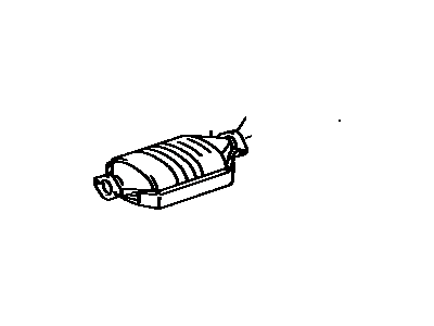 Toyota 18450-08030 Catalytic Converter Assembly