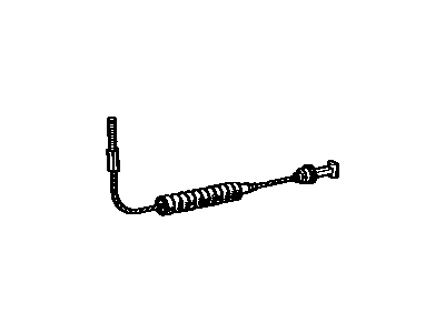 Toyota 46410-35530 Cable Assembly, Parking Brake