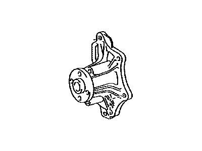 Scion 16100-0H040 Pump Assy,  Engine Water