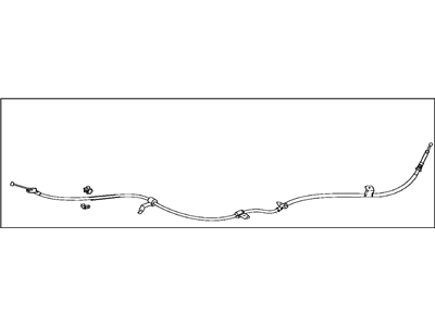 Scion 46430-12470 Cable Assy,  Parking Brake,  NO.3