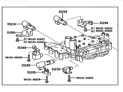 Toyota 35410-33180 Body Assy,  Transmission Valve