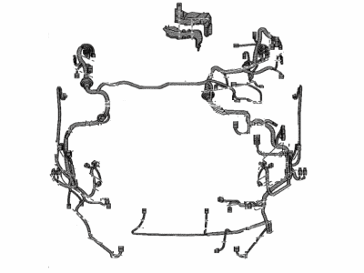 Toyota 82111-1AQ30 Wire, Engine Room Main