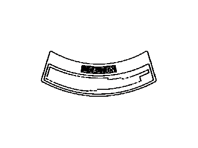 Toyota 42668-12060 Plate, Compact Spare Tire Caution Toyota 42668-12060 Plate, Compact Spare Tire Caution