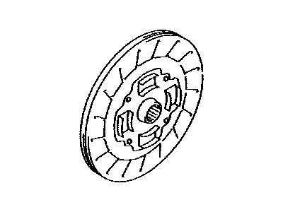 Scion 31250-33040 Disc Assy,  Clutch