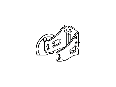 Scion 12311-28290 Bracket,  Engine Mounting,  Front(For Transverse Engine)