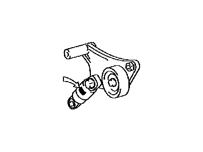 Scion 16620-0H020 Tensioner Assy,  V-Ribbed Belt