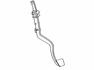 Toyota 31301-12520 Pedal Sub-Assy, Clutch