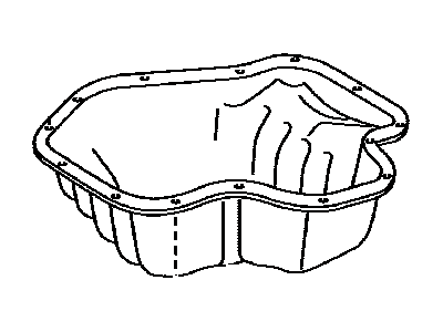 Toyota 12101-28060 Pan Sub-Assembly, Oil