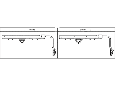 Toyota 23807-21051 Pipe Sub-Assy,  Fuel Delivery