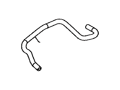 Toyota 16264-21070 Hose,  Water By-Pass,  NO.2