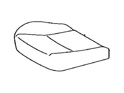 Toyota 71071-3G430-B0 Cover, Front Seat Cushion, Passenger Side(For Separate Type)