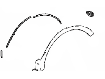 Toyota 75605-42190 MOULDING Sub-Assembly, Q