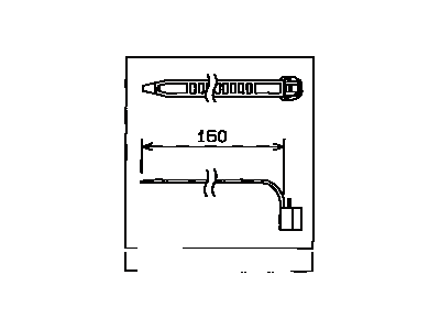 Toyota 82711-24420 Clamp, Wiring HARNES