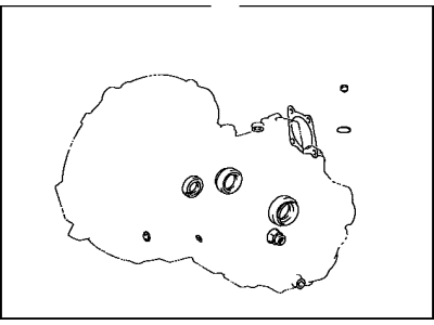 Toyota 04331-17040 Gasket Kit, TRANSAXLE Overhaul