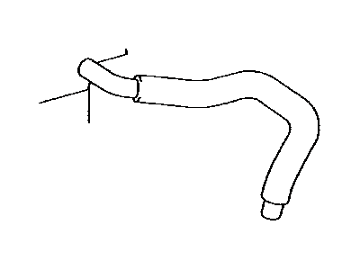 Toyota 12261-22050 Hose,  Ventilation