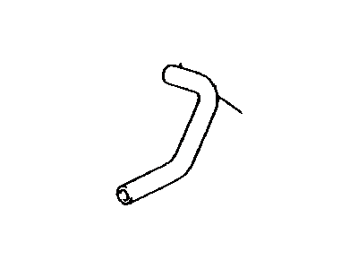 Toyota 16261-22142 Hose,  Water By-Pass