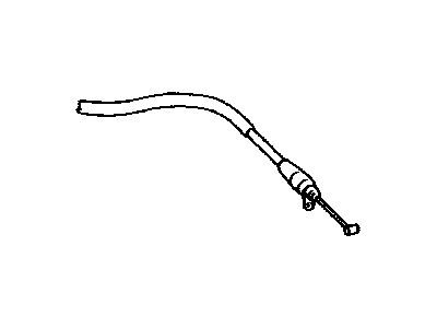 Toyota 78150-35040 Cable Assembly, Accelerator Auto Drive