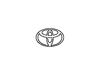 Toyota 90975-02037 Emblem,  Symbol