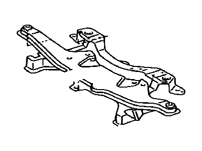 Toyota 51201-20350 Crossmember Sub-Assy,  Front Suspension