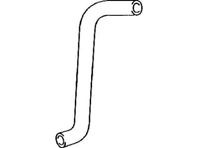 Toyota 16572-0S010 Hose, Radiator, Outlet